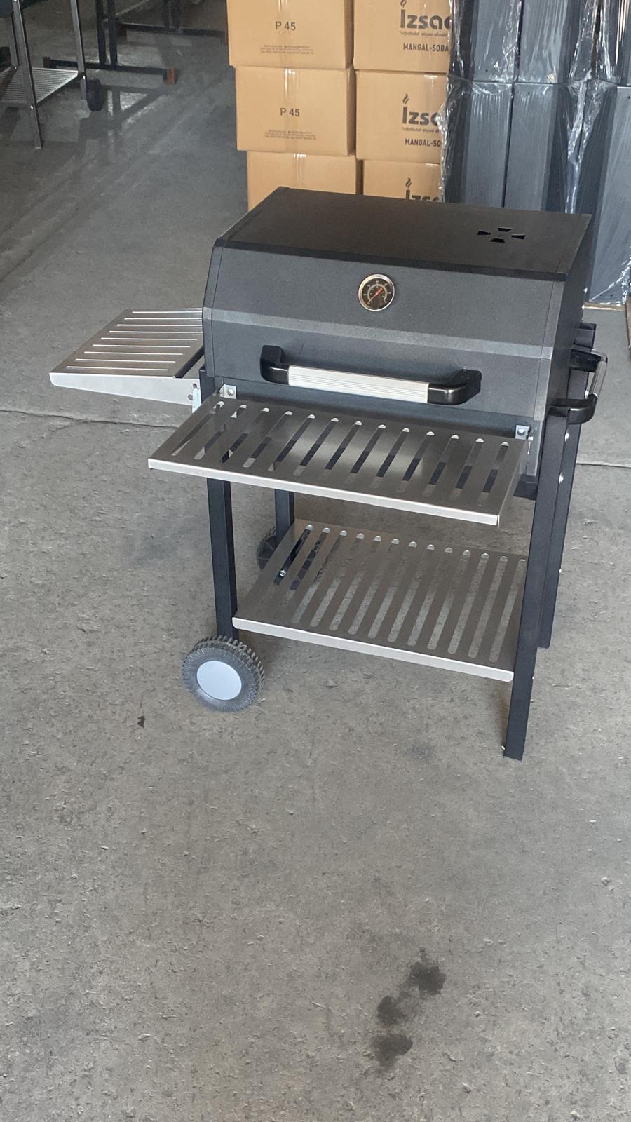 Kapaklı Kaliteli kalın saç serisi mangal Barbekü