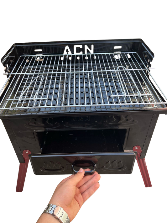 BLK - 5   Mangal bbq barbekü kapaklı aileye uygun kaliteli hesaplı