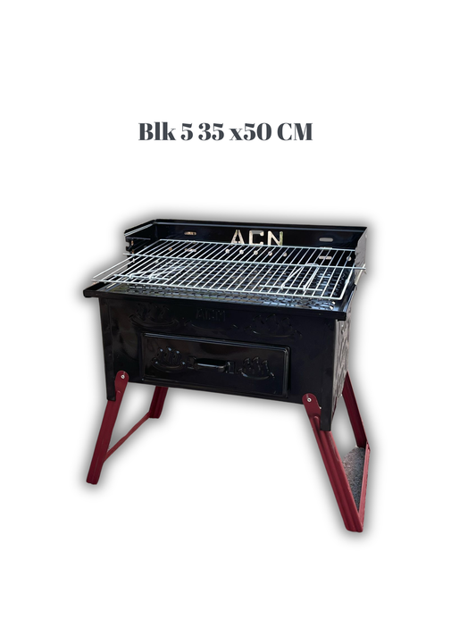 BLK - 5   Mangal bbq barbekü kapaklı aileye uygun kaliteli hesaplı