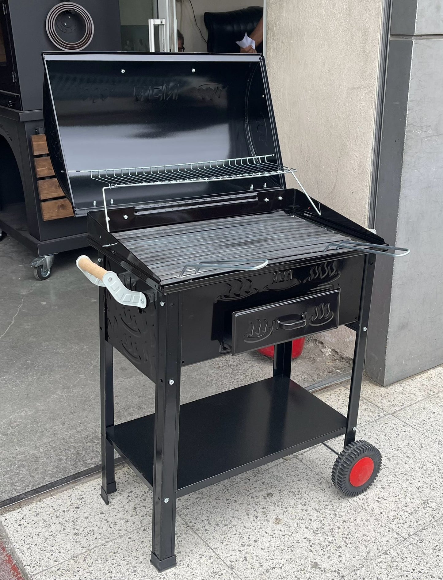 Kapaklı Kaliteli Lüx serisi mangal Açan